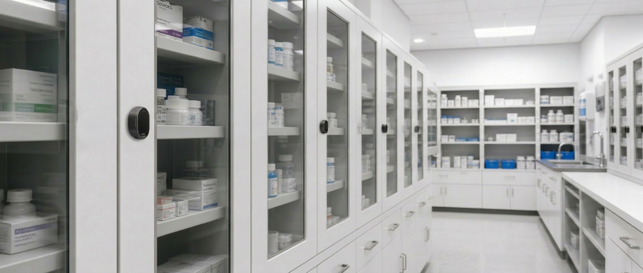 Hospital medicine cabinet