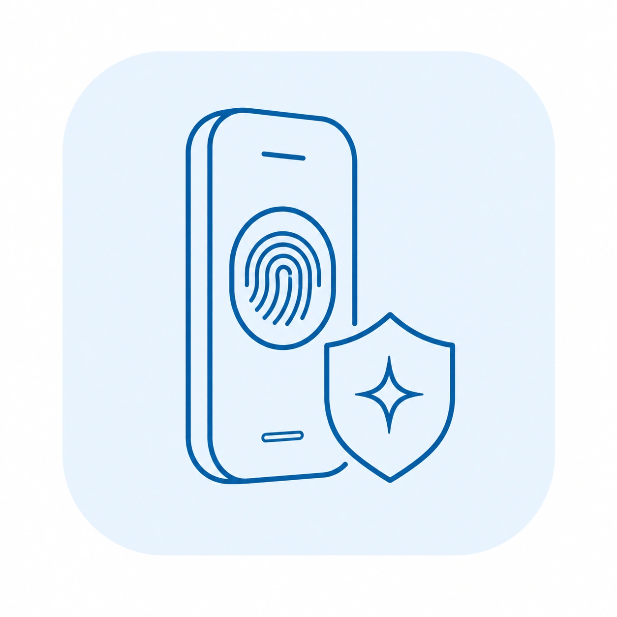 Premium security design icon